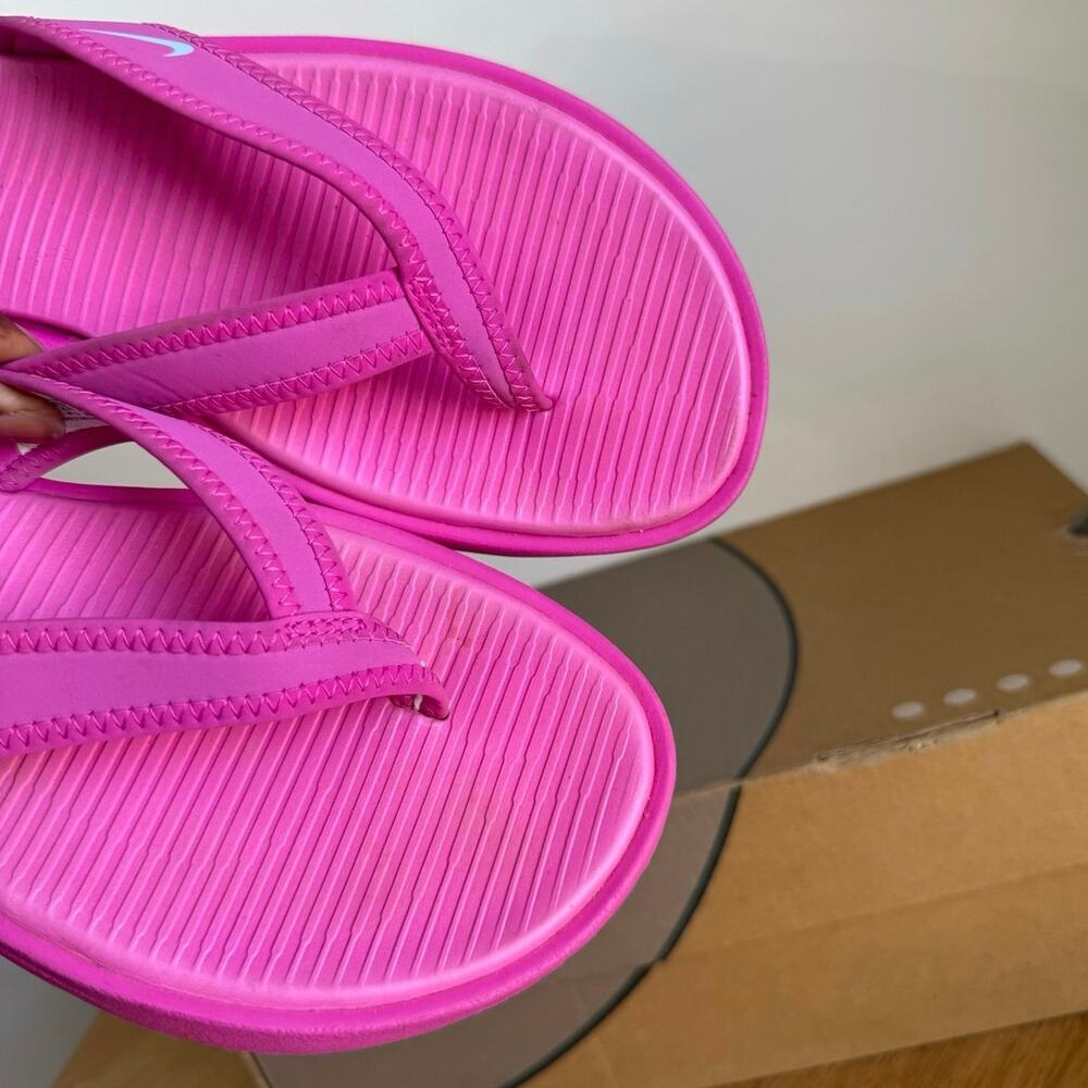 Nike Ultra Celso ‘Hot Pink’ Women Slides Flip Flops - SZ 9 - Picture 5 of 9